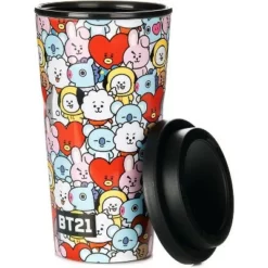 Line Friends BT21 15oz Travel Mug