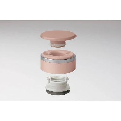 Zojirushi Stainless Steel 16oz. Travel Mug with Tea Leaf Filter SM-JTE46 - Pink Champagne 3 Zojirushi Stainless Steel 16oz. Travel Mug with Tea Leaf Filter SM-JTE46 - Pink Champagne