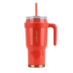 Reduce 40oz Cold1 Insulated Stainless Steel Straw Tumbler Mug Cayenne -WATER BOTTLES Sales unnamed file 228