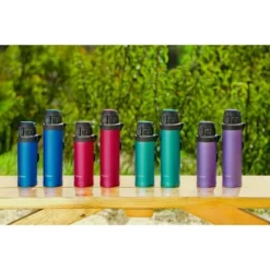 Zojirushi 16oz Flip-and-Go Stainless Steel Travel Mug SM-QHE48 - Hibiscus Red -WATER BOTTLES Sales unnamed file 2281