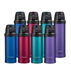Zojirushi 16oz Flip-and-Go Stainless Steel Travel Mug SM-QHE48 - Teal -WATER BOTTLES Sales unnamed file 2335
