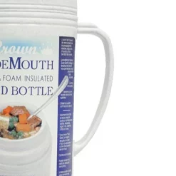 Brentwood 1.0L Wide Mouth Mouth Glass Vacuum/Foam Insulated Food Thermos -WATER BOTTLES Sales unnamed file 2378