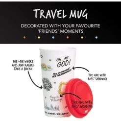 Friends Central Perk 15oz Travel Mug