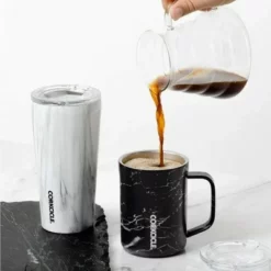 Corkcicle Sparkle 16 Oz Coffee Mug Triple Insulated Stainless Steel Cup -WATER BOTTLES Sales unnamed file 2462