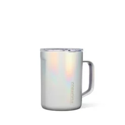 Corkcicle Sparkle 16 Oz Coffee Mug Triple Insulated Stainless Steel Cup -WATER BOTTLES Sales unnamed file 2464