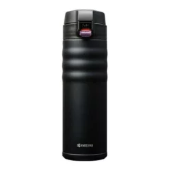 Kyocera Black Stainless Steel Ceramic Coated 17 Ounce Travel Mug