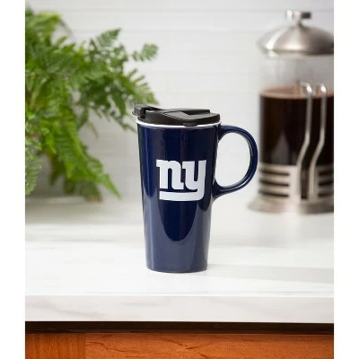 Evergreen New York Giants, 17oz Boxed Travel Latte 4 Evergreen New York Giants, 17oz Boxed Travel Latte - Image 2