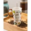 Evergreen Ceramic Travel Cup, 17 OZ.,w/box and Tritan Lid, Life Begins After Coffee -WATER BOTTLES Sales unnamed file 2550