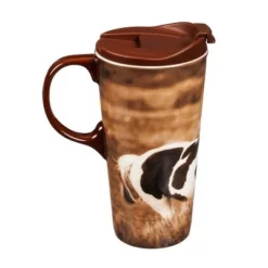 Evergreen Realistic Horse Ceramic Perfect Cup 17oz. -WATER BOTTLES Sales unnamed file 2560