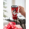 Evergreen Ceramic FLOMO 360 Travel Cup, 17 oz., Winter Gnome