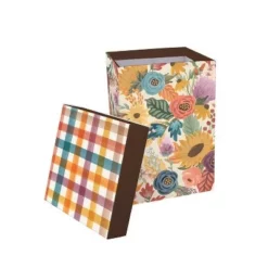 Evergreen Ceramic Travel Cup, 17 OZ. ,w/box and Tritan Lid, Harvest Garden -WATER BOTTLES Sales unnamed file 2575