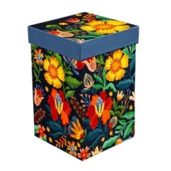 Evergreen Ceramic Travel Cup, 17 OZ. ,w/box, Folky Fun -WATER BOTTLES Sales unnamed file 2586