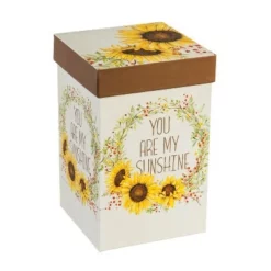 Evergreen Ceramic Travel Cup, 17 OZ.,w/box and Tritan Lid, You are my Sunshine -WATER BOTTLES Sales unnamed file 2605