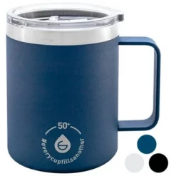 GROSCHE Everest Double Wall Insulated Travel Mug with Spill Proof Lid, 14 fl 0z Capacity -WATER BOTTLES Sales unnamed file 2632