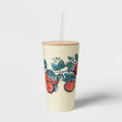 Threshold 18.5oz Stainless Steel Tumbler with Bamboo Lid Bird 14 Threshold 18.5oz Stainless Steel Tumbler with Bamboo Lid Bird -WATER BOTTLES Sales unnamed file 266