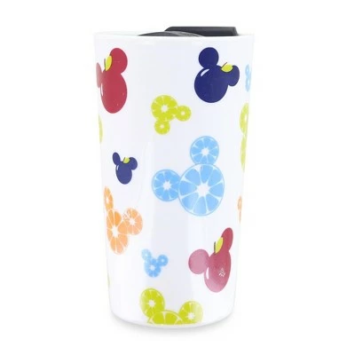 Seven20 Disney 10oz Ceramic Travel Mug | Mickey Icon Fruit 3 Seven20 Disney 10oz Ceramic Travel Mug | Mickey Icon Fruit