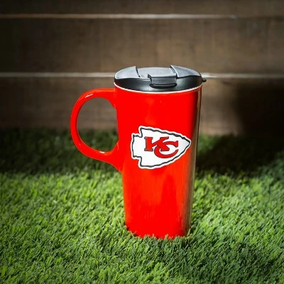 Evergreen Kansas City Chiefs, 17oz Boxed Travel Latte 3 Evergreen Kansas City Chiefs, 17oz Boxed Travel Latte