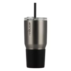 Reduce 34oz Cold1 Insulated Stainless Steel Straw Tumbler with Silicone Grip Glacier