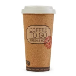 Life Story Corky Cup 16 Ounce Reusable Insulated Travel Coffee or Tea Mug Thermos with Spill Proof Lids and Cool to the Touch Exterior, (4 Pack)