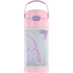 Thermos 12oz FUNtainer Water Bottle with Bail Handle Green Jungle Kingdom -WATER BOTTLES Sales unnamed file 2861