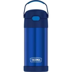 Thermos 12oz FUNtainer Water Bottle with Bail Handle Green Jungle Kingdom -WATER BOTTLES Sales unnamed file 2864
