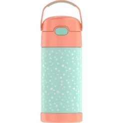 Thermos 12oz FUNtainer Water Bottle with Bail Handle Green Jungle Kingdom -WATER BOTTLES Sales unnamed file 2868