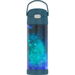 Thermos 16oz FUNtainer Water Bottle with Bail Handle Periwinkle -WATER BOTTLES Sales unnamed file 2884