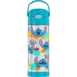 Thermos 16oz FUNtainer Water Bottle with Bail Handle Periwinkle -WATER BOTTLES Sales unnamed file 2885