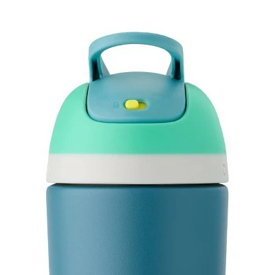 Owala 14oz Stainless Steel Kids' Water Bottle Sleek 4 Owala 14oz Stainless Steel Kids' Water Bottle Sleek - Image 2