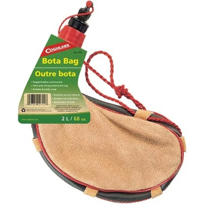 Coghlan's Bota Bag, Rugged Leather Spanish Wine Skin Heavy Poly Lining 5 Coghlan's Bota Bag, Rugged Leather Spanish Wine Skin Heavy Poly Lining - Image 3