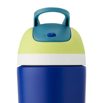 Owala 14oz Stainless Steel Kids' Water Bottle Sleek 8 Owala 14oz Stainless Steel Kids' Water Bottle Sleek - Image 6