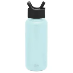 Simple Modern 32 oz Stainless Steel Summit Water Bottle with Straw Lid Sweet Taffy -WATER BOTTLES Sales unnamed file 2922