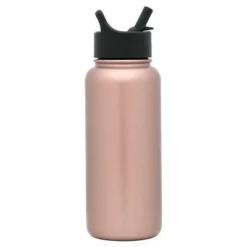 Simple Modern 32 oz Stainless Steel Summit Water Bottle with Straw Lid Sweet Taffy -WATER BOTTLES Sales unnamed file 2923