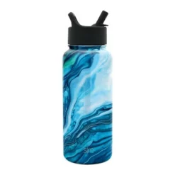 Simple Modern 32 oz Stainless Steel Summit Water Bottle with Straw Lid Sweet Taffy -WATER BOTTLES Sales unnamed file 2925