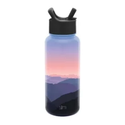 Simple Modern 32 oz Stainless Steel Summit Water Bottle with Straw Lid Sweet Taffy -WATER BOTTLES Sales unnamed file 2926