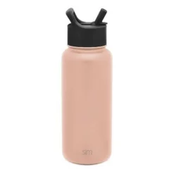 Simple Modern 32 oz Stainless Steel Summit Water Bottle with Straw Lid Sweet Taffy -WATER BOTTLES Sales unnamed file 2936