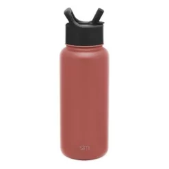 Simple Modern 32 oz Stainless Steel Summit Water Bottle with Straw Lid Sweet Taffy -WATER BOTTLES Sales unnamed file 2939