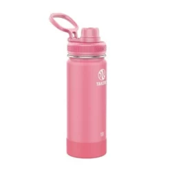 Takeya 18oz Actives Insulated Stainless Steel Water Bottle with Spout Lid Pink -WATER BOTTLES Sales unnamed file 2978