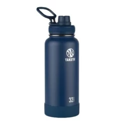 Takeya 32oz Actives Insulated Stainless Steel Water Bottle with Spout Lid White -WATER BOTTLES Sales unnamed file 3005