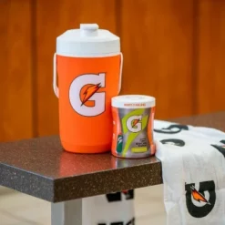 Gatorade 64oz Cooler Water Bottle - Orange -WATER BOTTLES Sales unnamed file 3027
