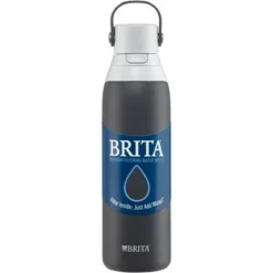 Brita 20oz Premium Double-Wall Stainless Steel Insulated Filtered Water Bottle Purple 20 Brita 20oz Premium Double-Wall Stainless Steel Insulated Filtered Water Bottle Purple -WATER BOTTLES Sales unnamed file 3055