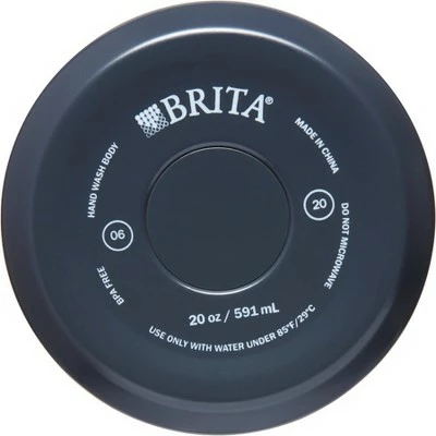 Brita 20oz Premium Double-Wall Stainless Steel Insulated Filtered Water Bottle Purple 9 Brita 20oz Premium Double-Wall Stainless Steel Insulated Filtered Water Bottle Purple - Image 7