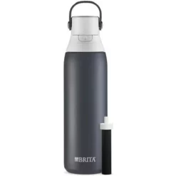 Brita 20oz Premium Double-Wall Stainless Steel Insulated Filtered Water Bottle Purple 26 Brita 20oz Premium Double-Wall Stainless Steel Insulated Filtered Water Bottle Purple -WATER BOTTLES Sales unnamed file 3061