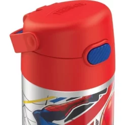 Thermos 12oz FUNtainer Water Bottle with Bail Handle - Red Spider-Man -WATER BOTTLES Sales unnamed file 3083