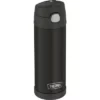 Thermos 16oz FUNtainer Water Bottle - Matte Black -WATER BOTTLES Sales unnamed file 3110