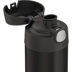 Thermos 16oz FUNtainer Water Bottle - Matte Black -WATER BOTTLES Sales unnamed file 3112
