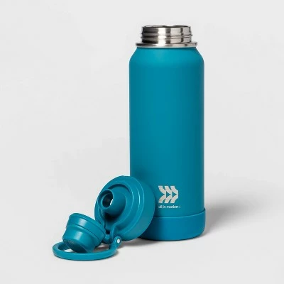 32oz Vacuum Insulated Stainless Steel Water Bottle - All in Motion™ Teal Opal 4 32oz Vacuum Insulated Stainless Steel Water Bottle - All in Motion™ Teal Opal - Image 2