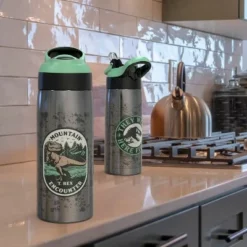 Jurassic World 3 19oz Stainless Steel Double Wall Water Bottle - Zak Designs -WATER BOTTLES Sales unnamed file 3169