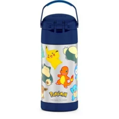 Thermos 12oz FUNtainer Water Bottle with Bail Handle - Pokémon -WATER BOTTLES Sales unnamed file 3173