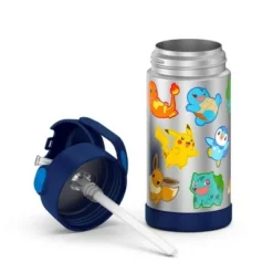 Thermos 12oz FUNtainer Water Bottle with Bail Handle - Pokémon -WATER BOTTLES Sales unnamed file 3175